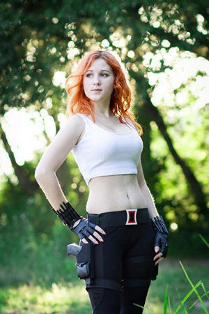 Косплей фотосьемка Black Widow