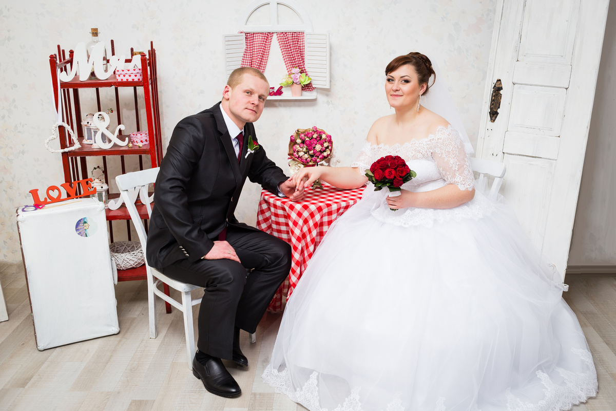 Зимняя свадьба в Житомире Дима и Настя